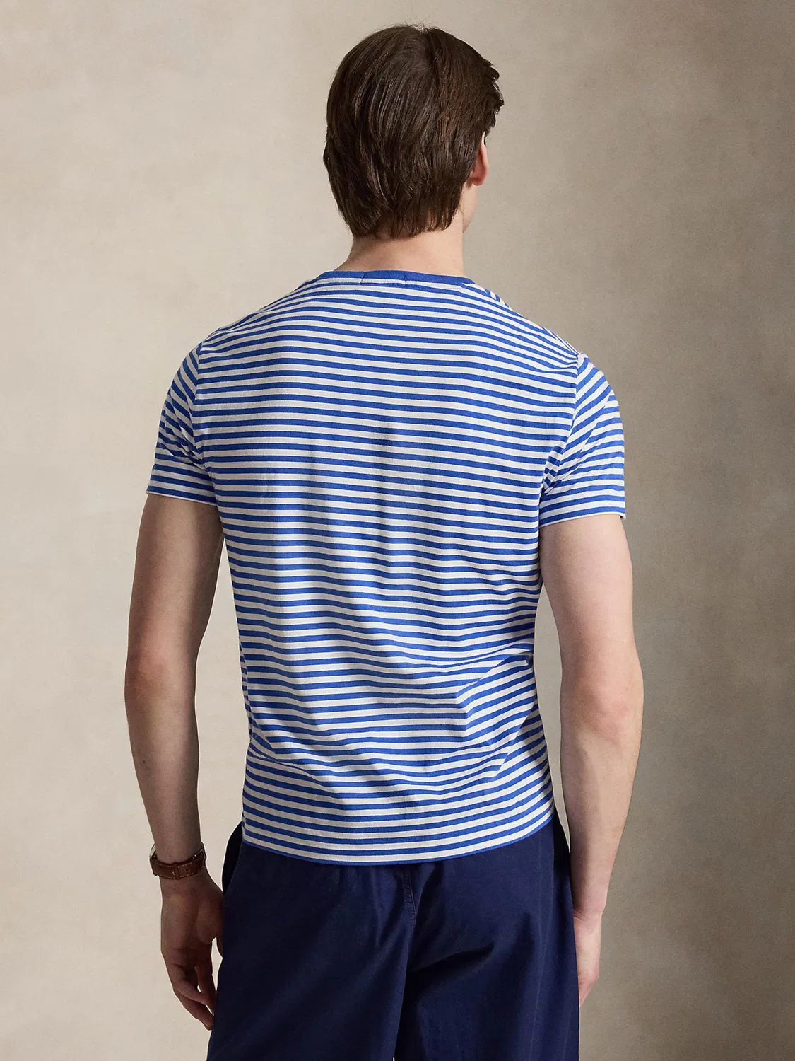 Рубашка Polo Ralph Lauren синего цвета — фото 4