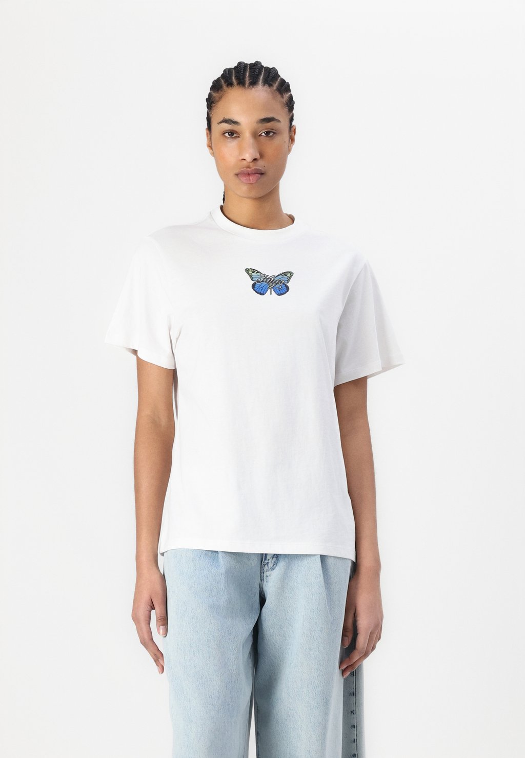 

Футболка с принтом VINTAGE TEE HUGO, молочный
