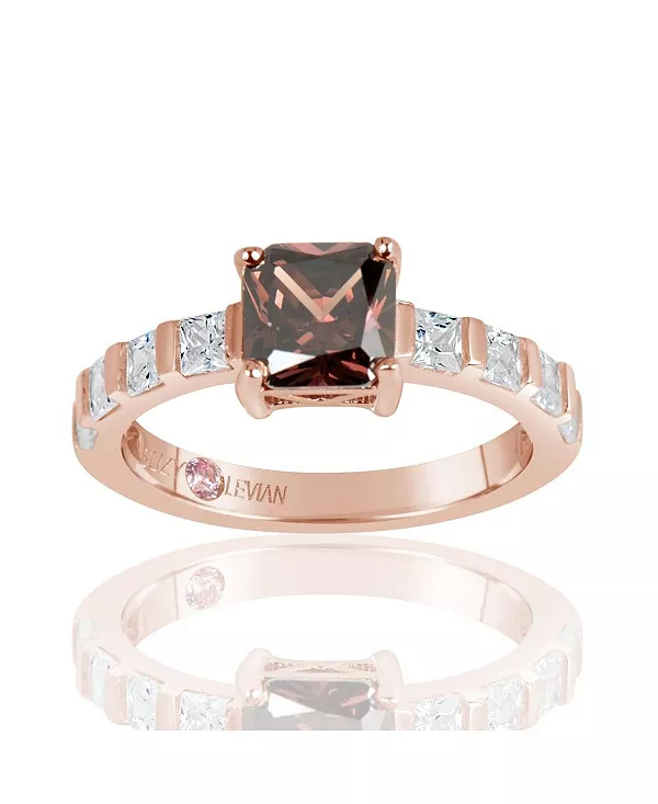 

Кольцо Suzy Levian из стерлингового серебра с кубическим цирконием Suzy Levian New York, brown