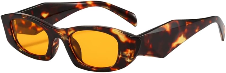 

Модные ретро-очки в форме «кошачий глаз» с нестандартной оправой и широкими дужками, высококачественные солнцезащитные очки для мужчин и женщин UATXTAU, Hawksbill Orange