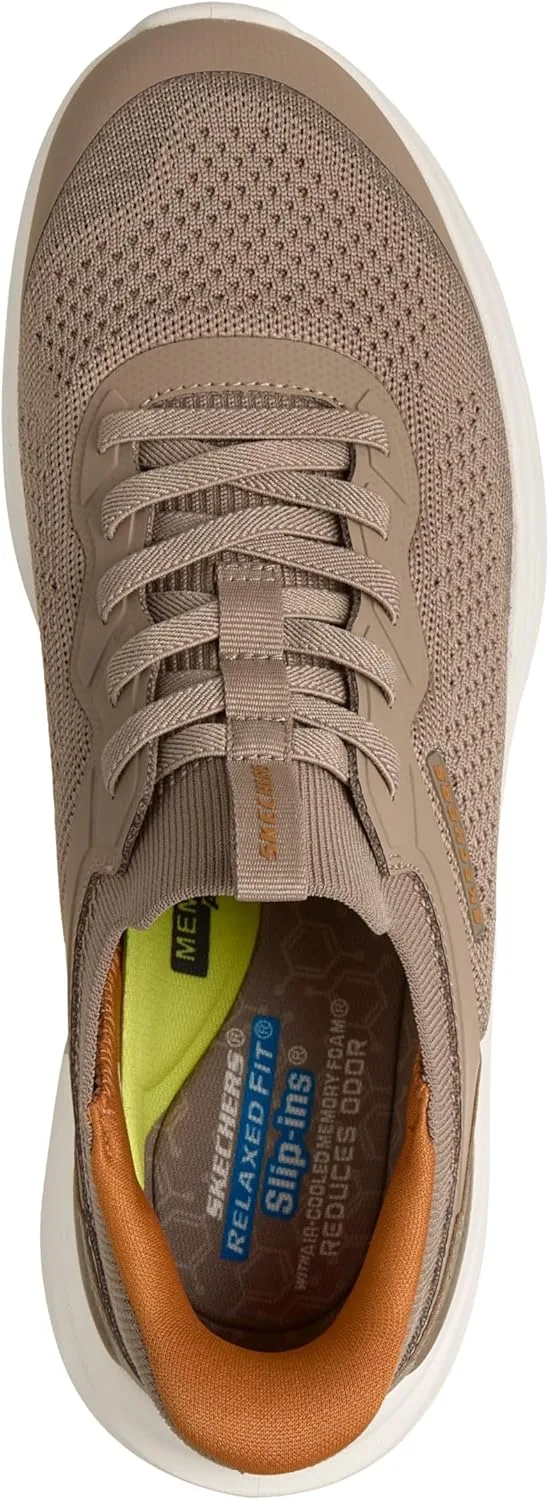 Мужские слипоны Skechers Streetwear Sloan Orbital Knitted Bungee Lace Slip-Ins — фото 3