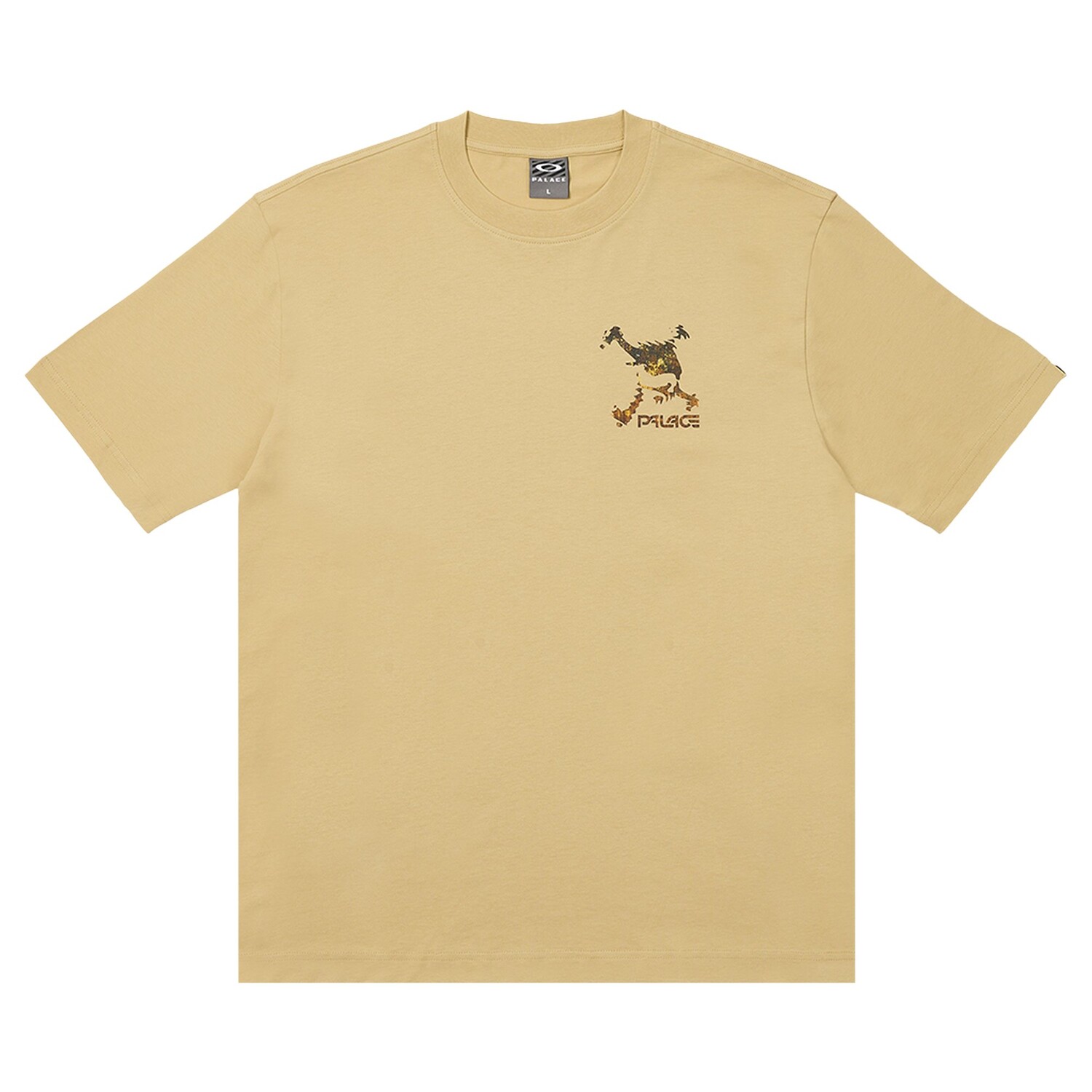 

Футболка Palace x Oakley Песочный, Бежевый, Футболка Palace x Oakley Песочный
