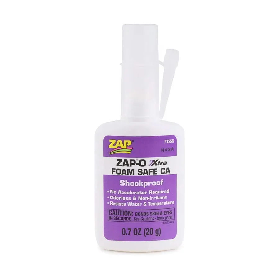 

Zap-O Foam Safe CA (0,7 унции), Miniature Glues & Supplies (Zap-A-Gap)