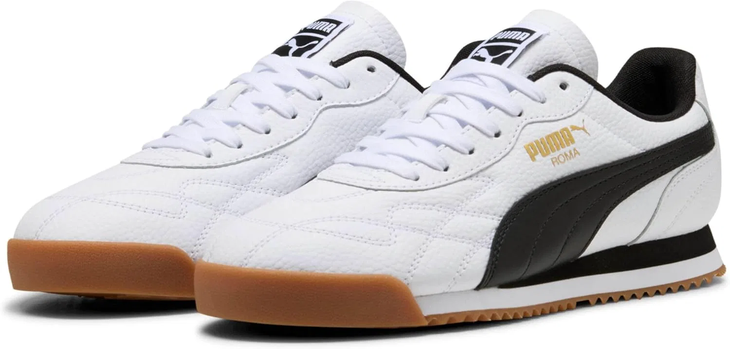 Мужские кроссовки Puma, белый/черный — фото 2