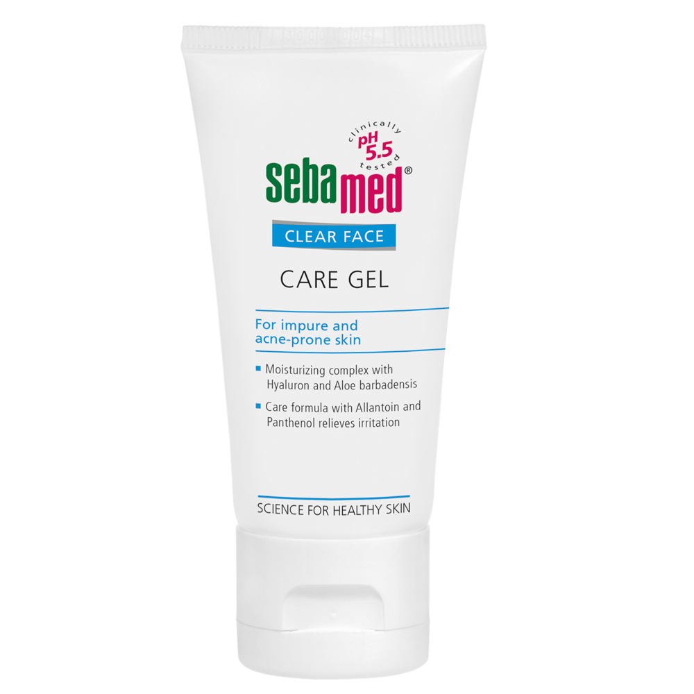 

Увлажняющий гель для лица clear face care gel Sebamed, 50 мл
