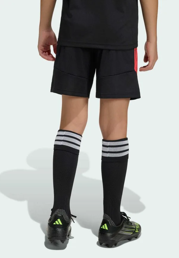 Спортивные шорты унисекс tiro league Adidas Performance, Black Semi Lucid Red — фото 2