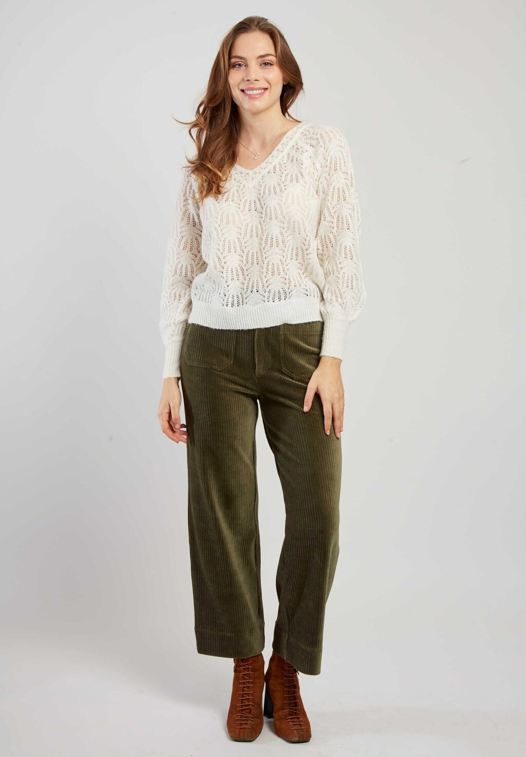

Джемпер CAPUCINE PULL Derhy, молочный