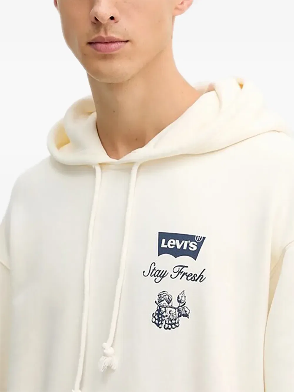 Худи с логотипом Levi'S, нейтральный — фото 4