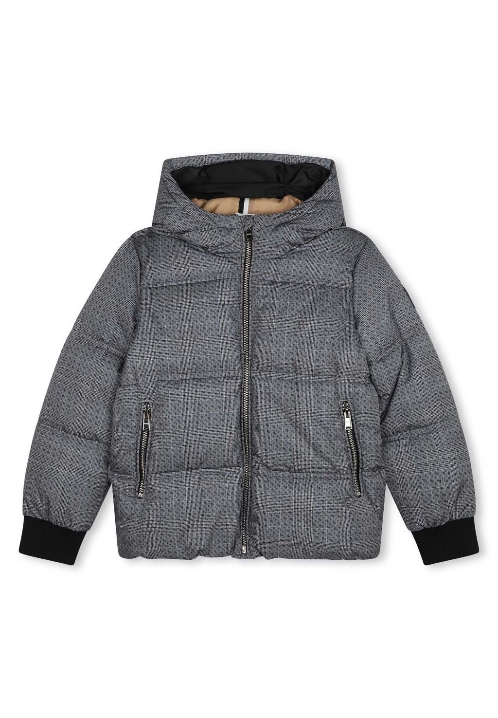 

Зимняя куртка PUFFER BOSS Kidswear, серый