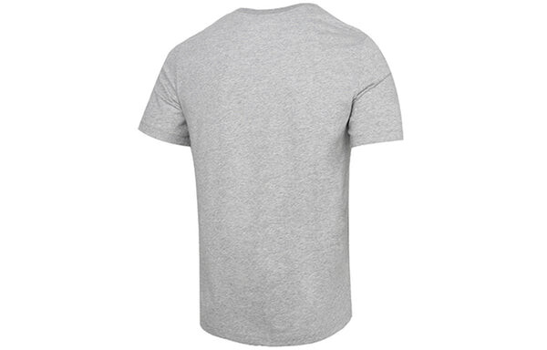 Футболка dri fit черепаховый дышащий пот принт бег короткий рукав для мужчин Nike, серый — фото 2