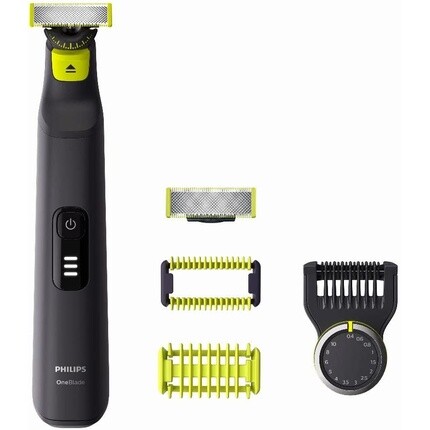 

Триммер для бороды Oneblade Pro Qp6541/15, влажный и сухой, черный, Philips