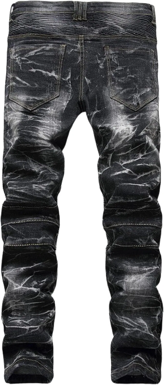 Джинсы узкие для мужчин, Black