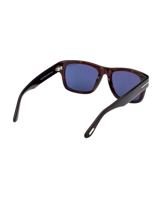 Солнцезащитные очки Smith-02 Tom Ford, коричневый — фото 4