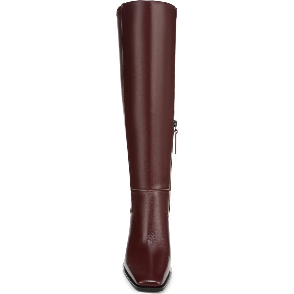 Сапоги Jonie с широким голенищем и высокими коленями Franco Sarto, цвет oxblood red leather — фото 3