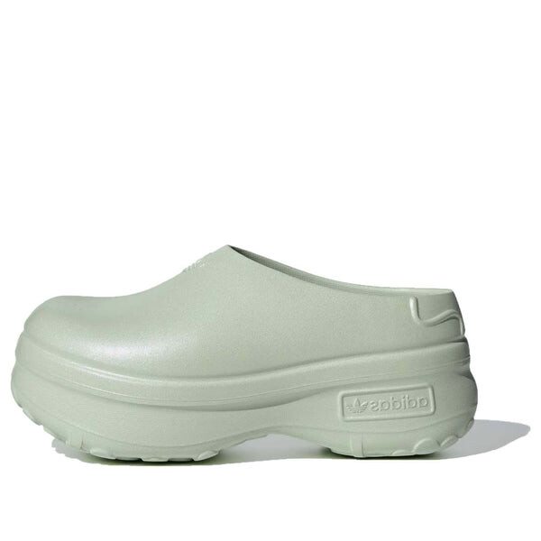 Сандалии adifom stan smith mules Adidas, зеленый