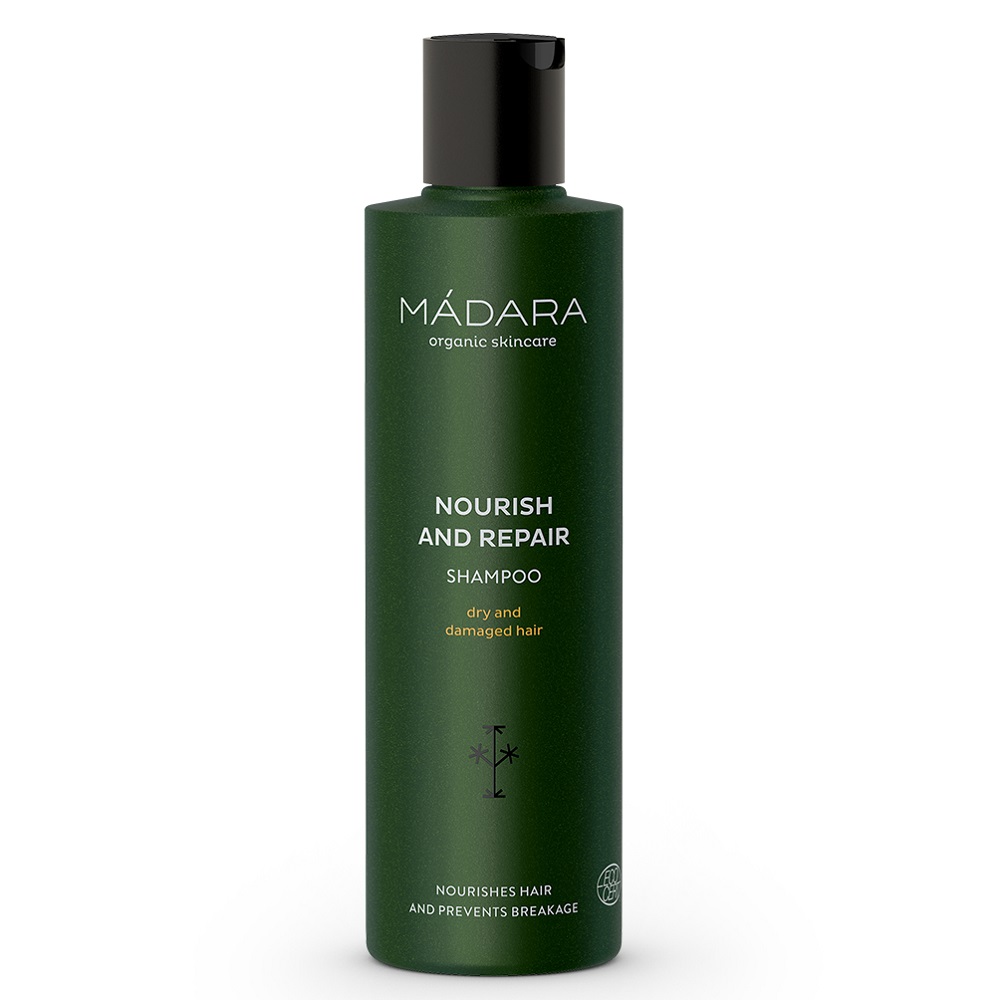 

Восстанавливающий шампунь для волос nourish and repair shampoo Madara, 250 мл
