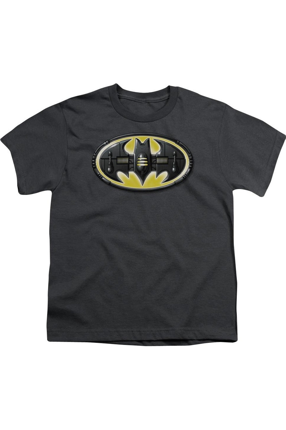 

Футболка с коротким рукавом для детей с логотипом Batman Bat Mech Gildan, Charcoal