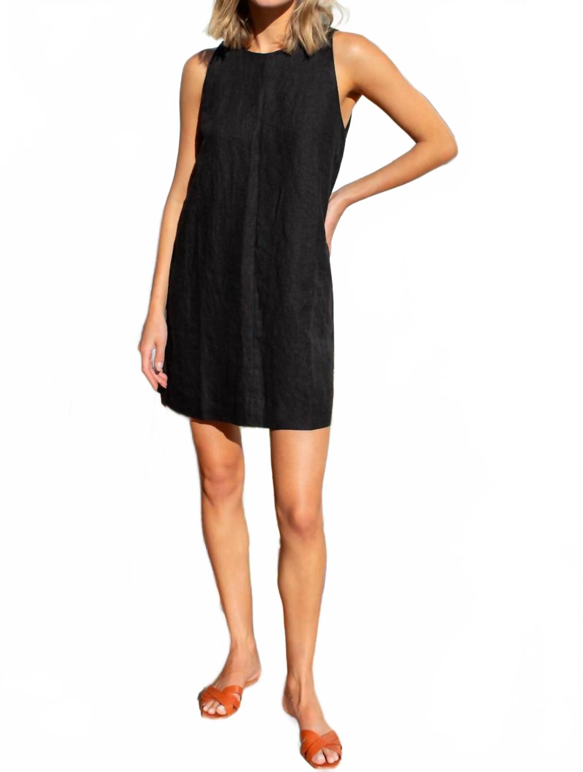 

Марсель Платье-трапеция в черном цвете EMERSON FRY