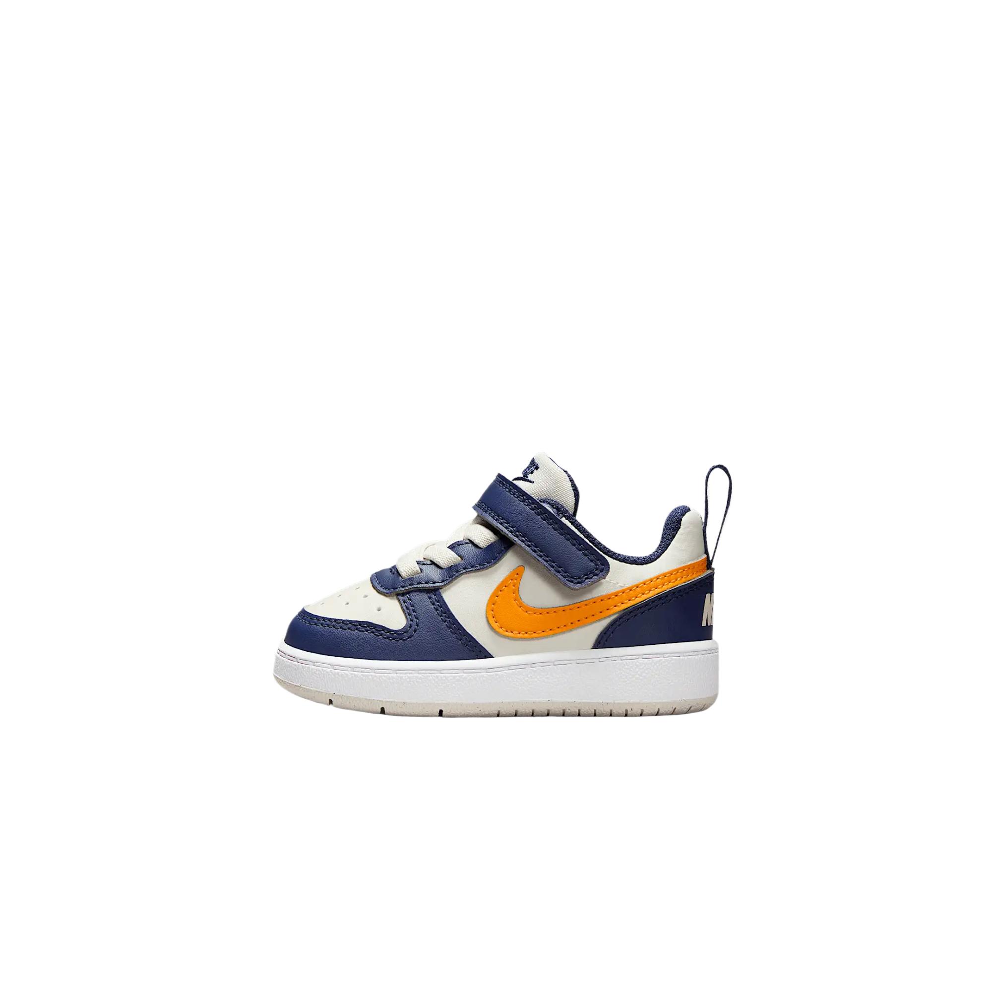 

Кроссовки Court Borough для малышей Nike, темно-синий/синий/белый/оранжевый/желтый