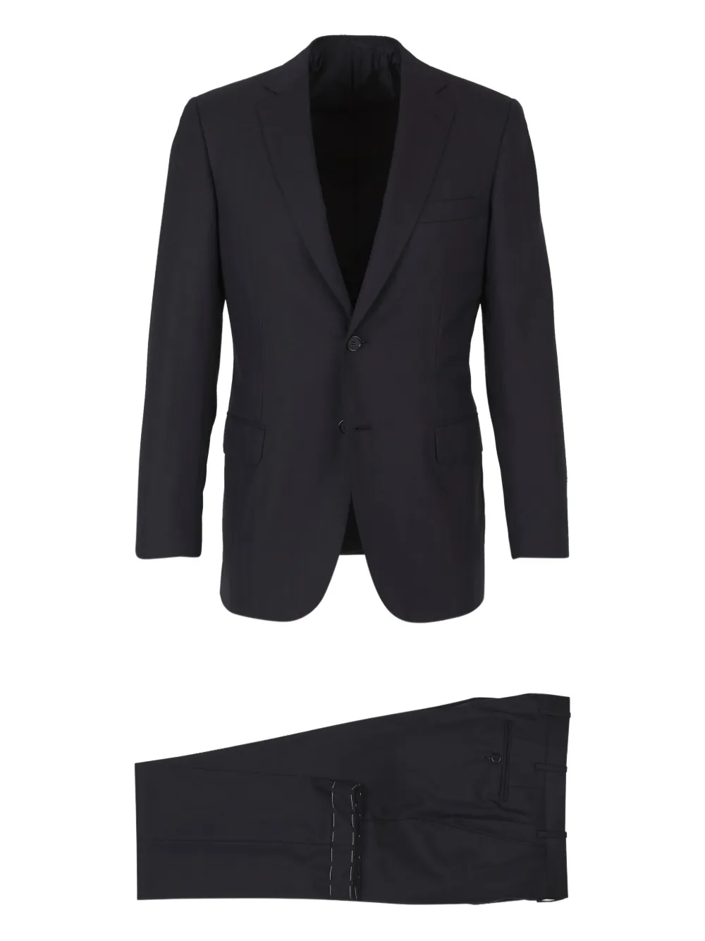 

Однобортный костюм Brioni, синий