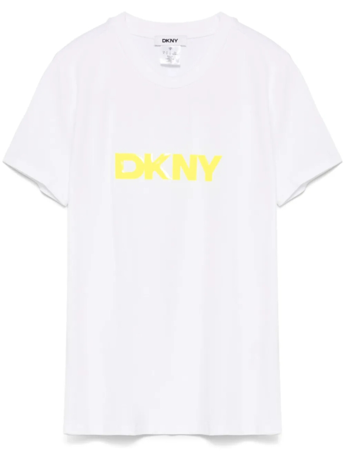 

Футболка с аппликацией логотипа DKNY, белый