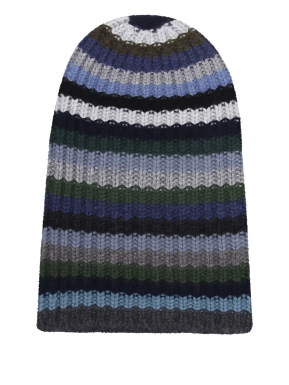 

Вязаная шапка в полоску HURRAY, синий