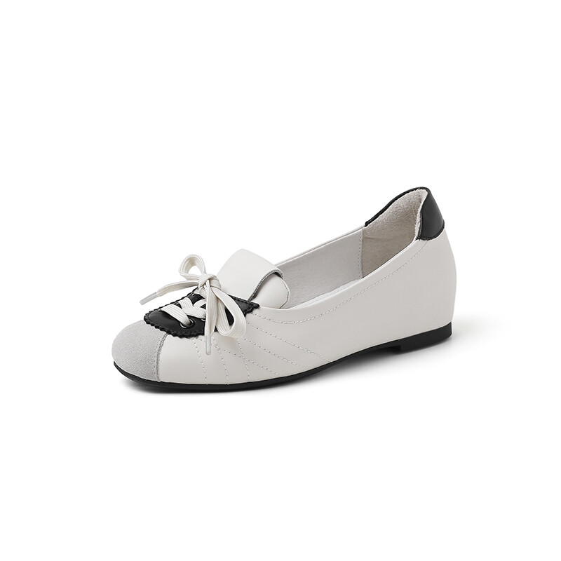 

Туфли женские повседневные Women's Casual Shoes Women's Bai Shiting, бежевый/черный