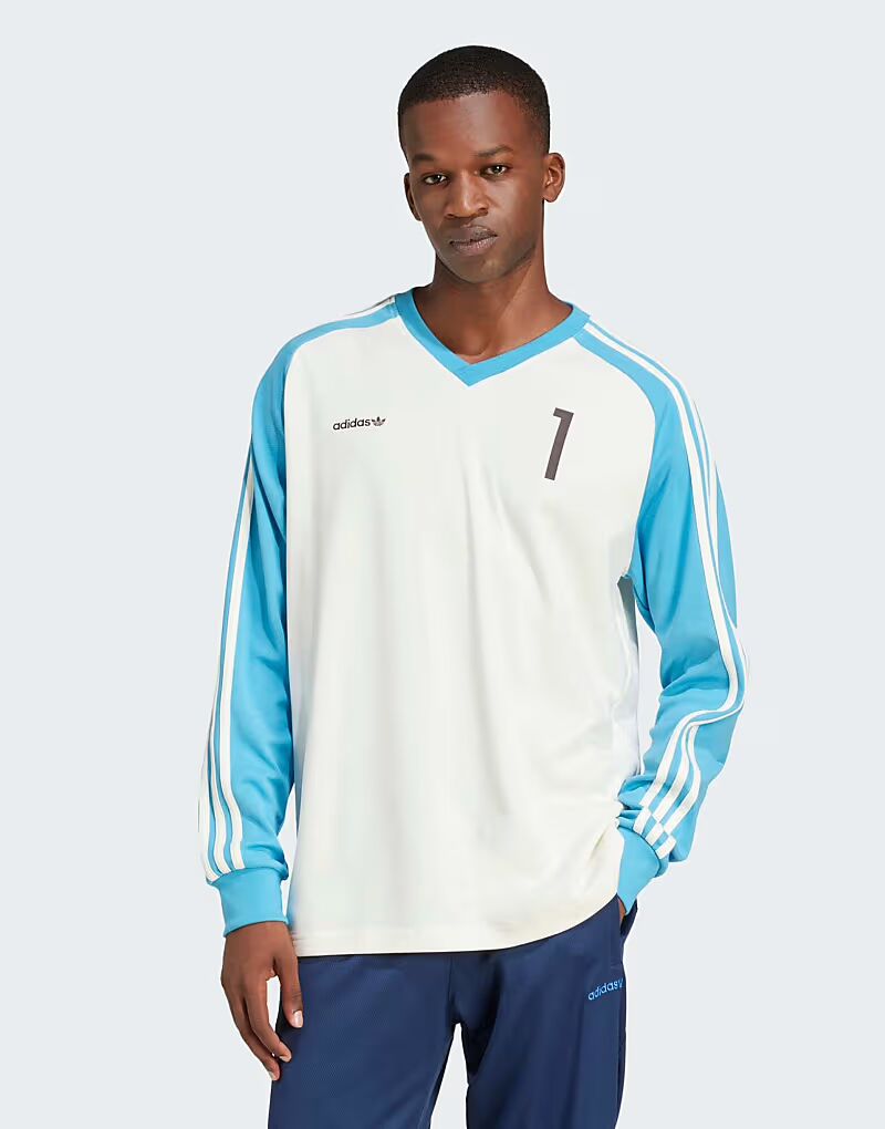 

Джерси Adidas Originals в цвете «кремовый»