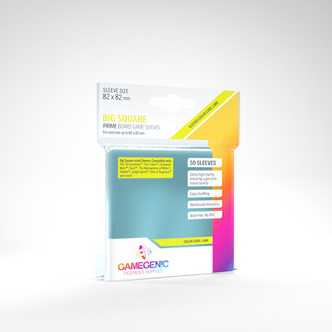 

Аксессуары Game Genic Sleeves: Big Square Size (50ct)
