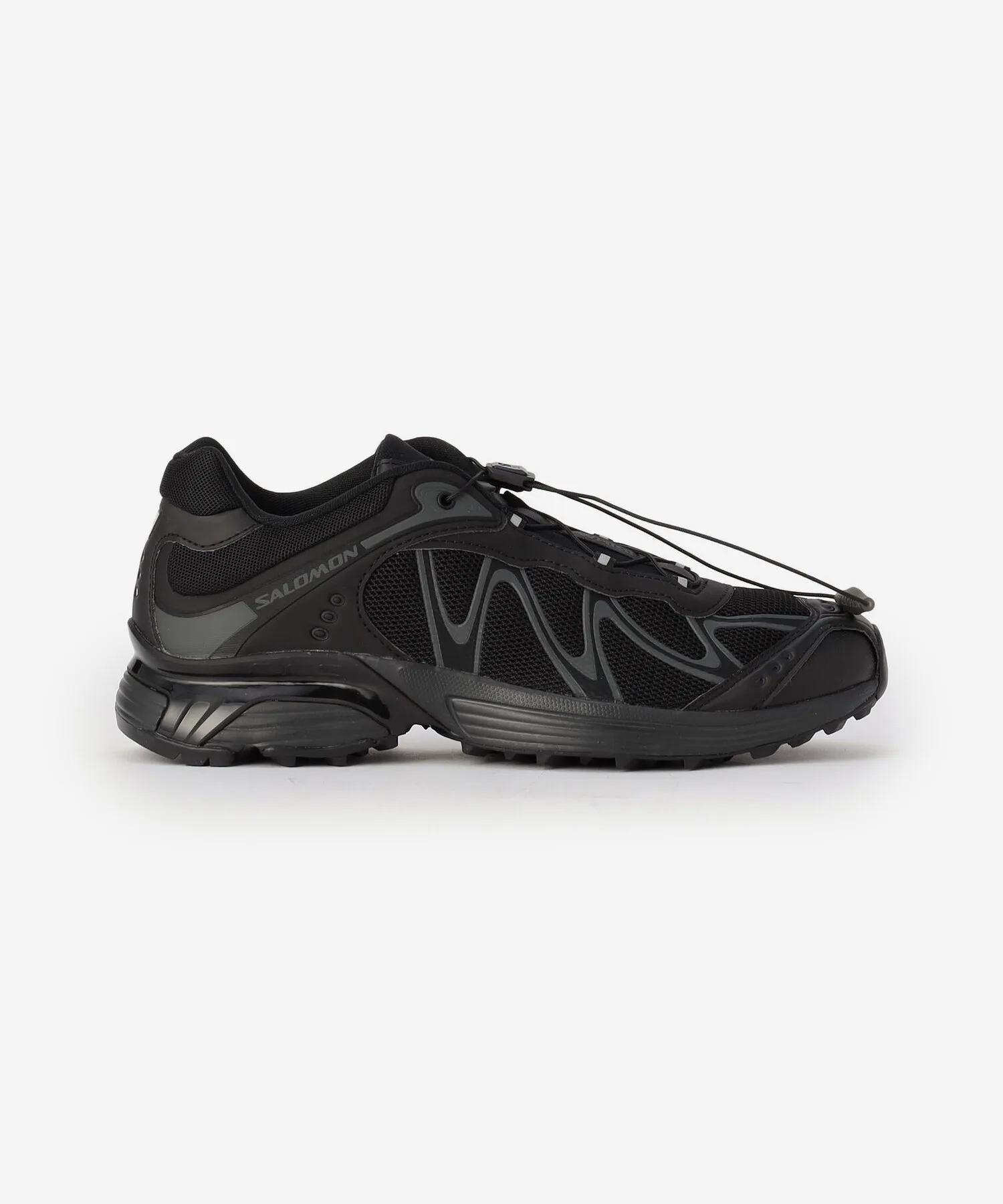 Мужские кроссовки SALOMON XT-WHISPER с технологией Quicklace черные — фото 2