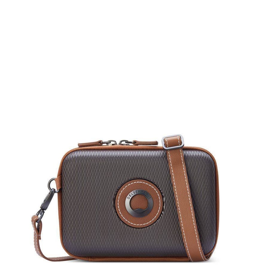 

женская сумка Delsey Chatelet Air 2.0 Mini коричневого цвета
