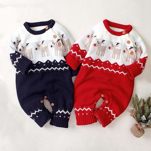 Свитер-комбинезон с рисунком жирафа и пуговицами на плече Mykids-Usa, Navy Blue — фото 2