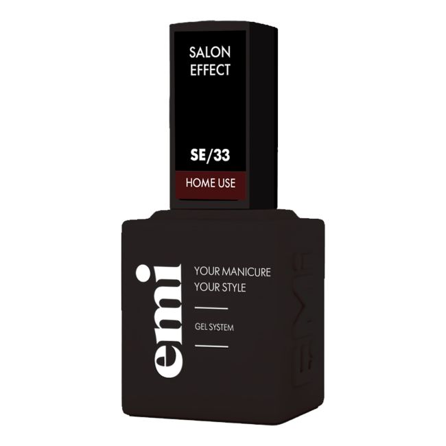 

Лак салонный эффект гель-лак для ногтей E.MI, цвет 33, 9 мл