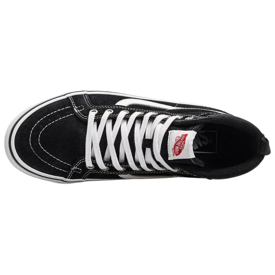 Vans Кроссовки MTE Sk8 Hi Waterproof And Breathable высокие для скейтбординга унисекс черно-белые — фото 4