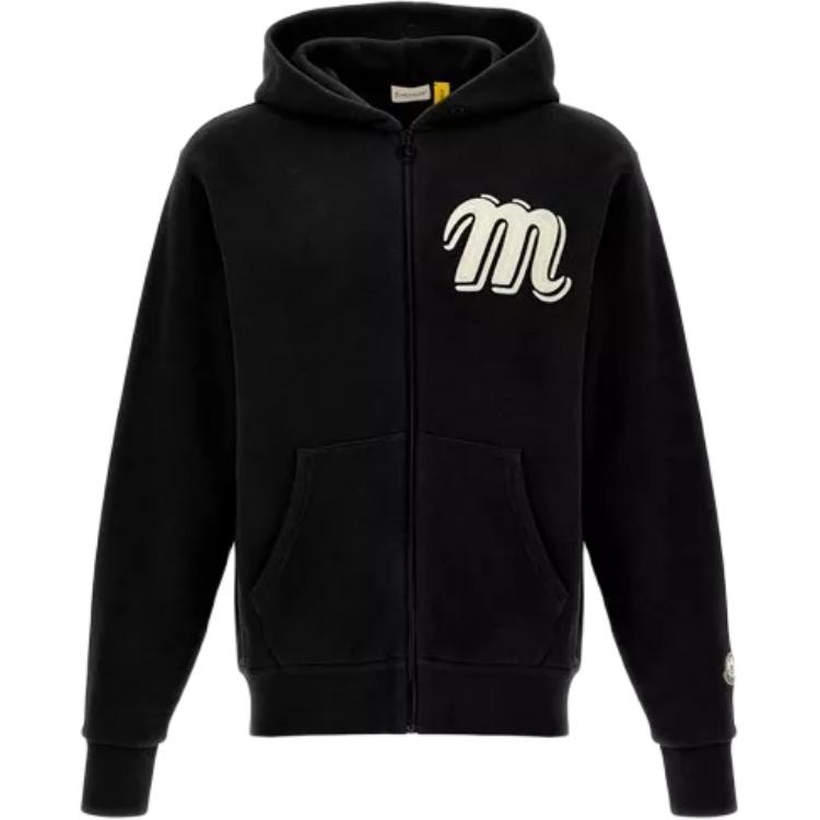 

MONCLER GENIUS Толстовка с капюшоном и молнией Moncler X Mercedes Benz By Nigo, Black