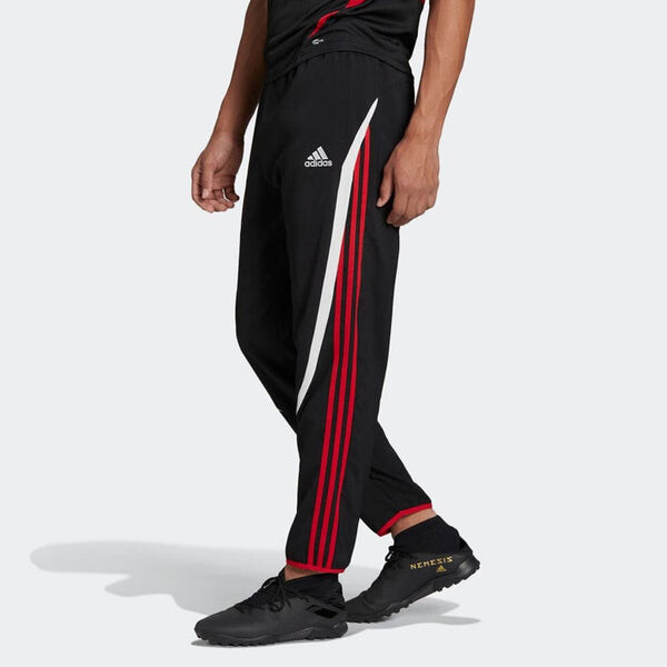 Спортивные штаны Men's adidas Contrasting Colors Vertical Stripes Logo Casual Sports Pants/Trousers/Joggers Black, мультиколор — фото 4