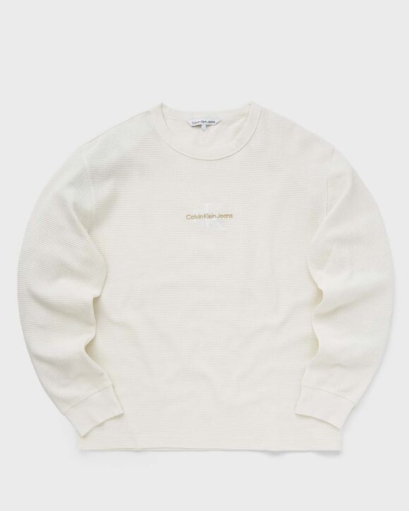 

Футболка Calvin Klein Jeans City Grid Ls Tee, слоновая кость