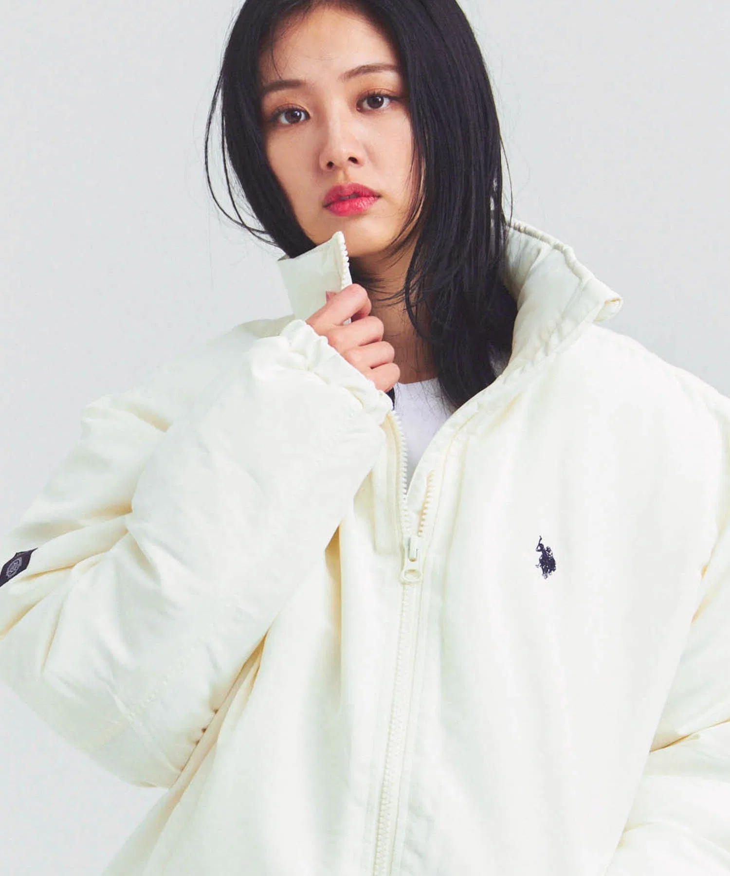 Утепленная пуховая куртка US POLO ASSN