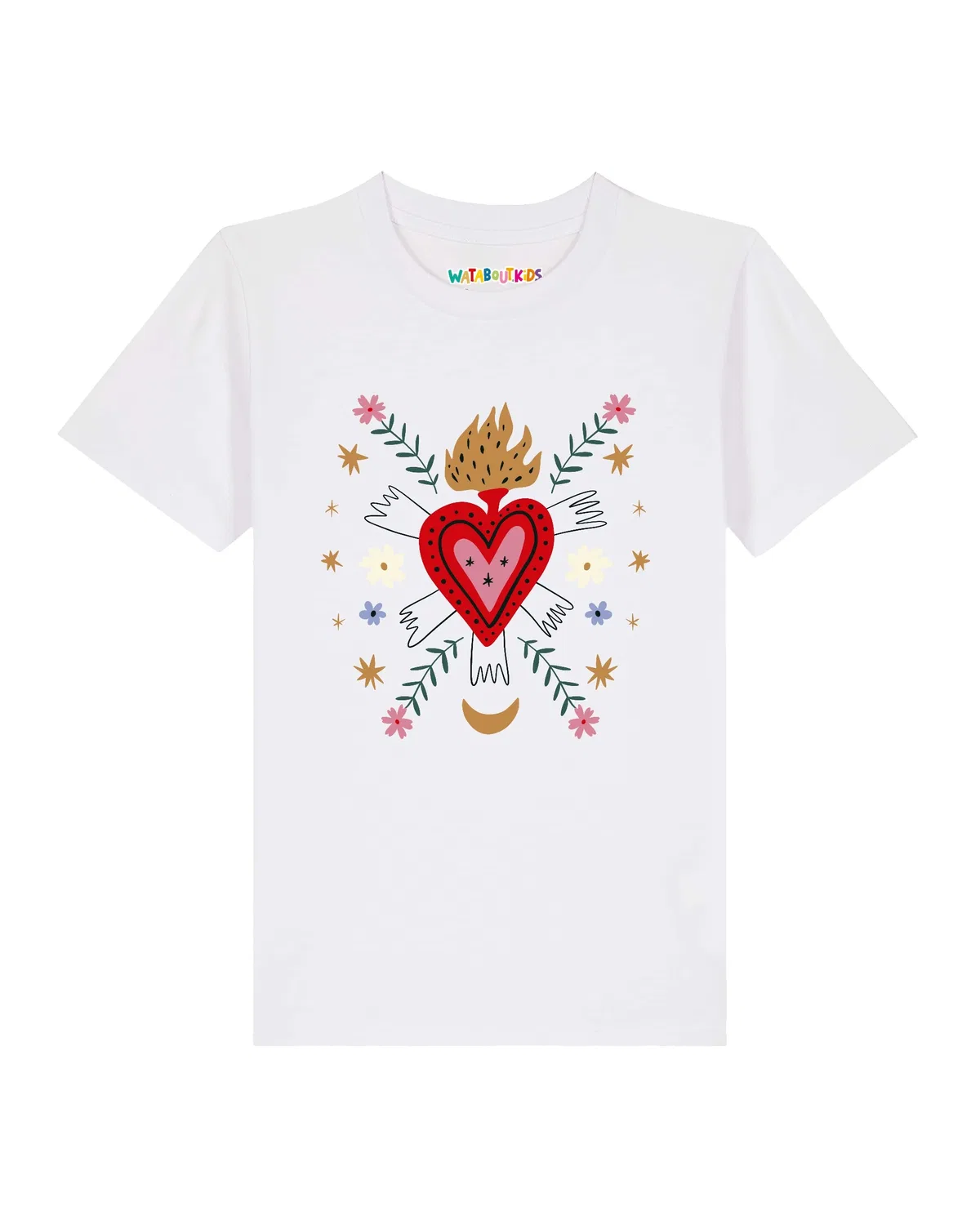 Футболка из органического хлопка Wat? Apparel, белый — фото 2