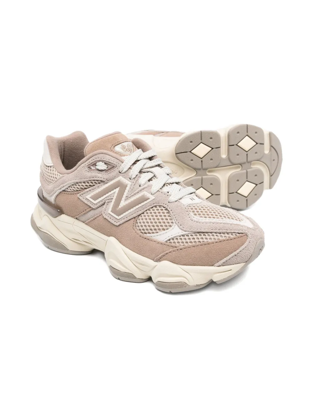 Кроссовки GC9060EX |taupe New Balance Kids, коричневый — фото 2
