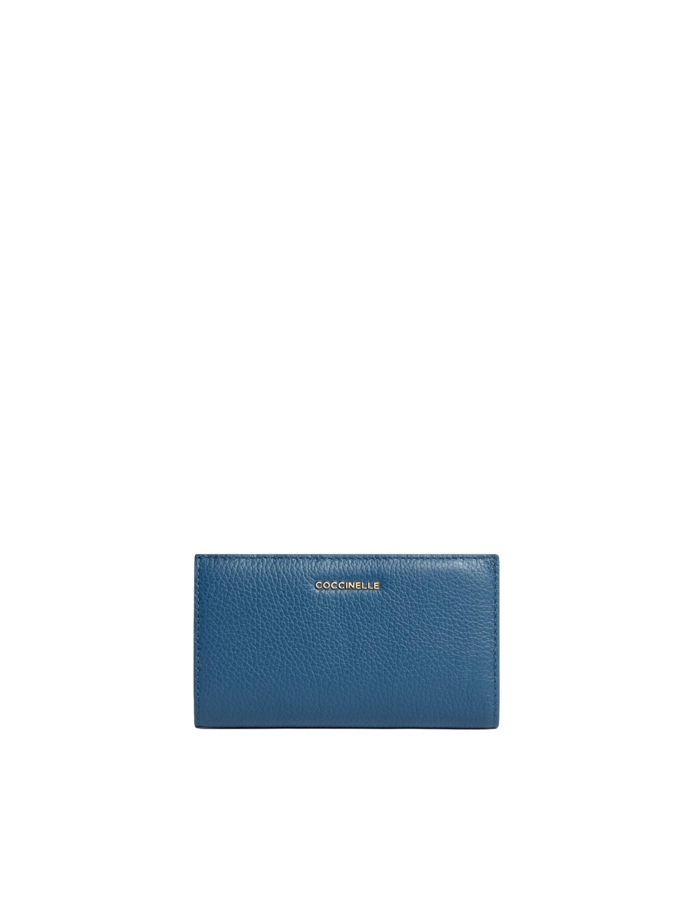 

Кошелек 'COCCINELLE METALLIC 26 4' в цвете Cobalt Blue