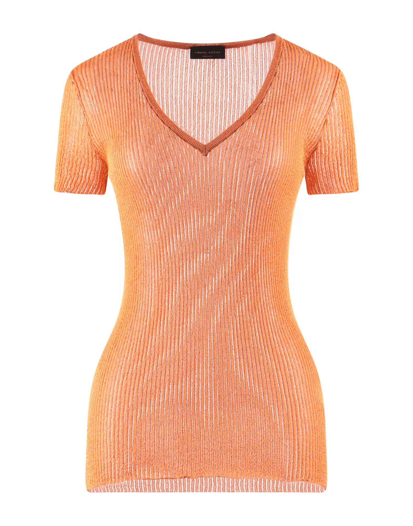 

Свитер Roberto Collina, оранжево-коричневый