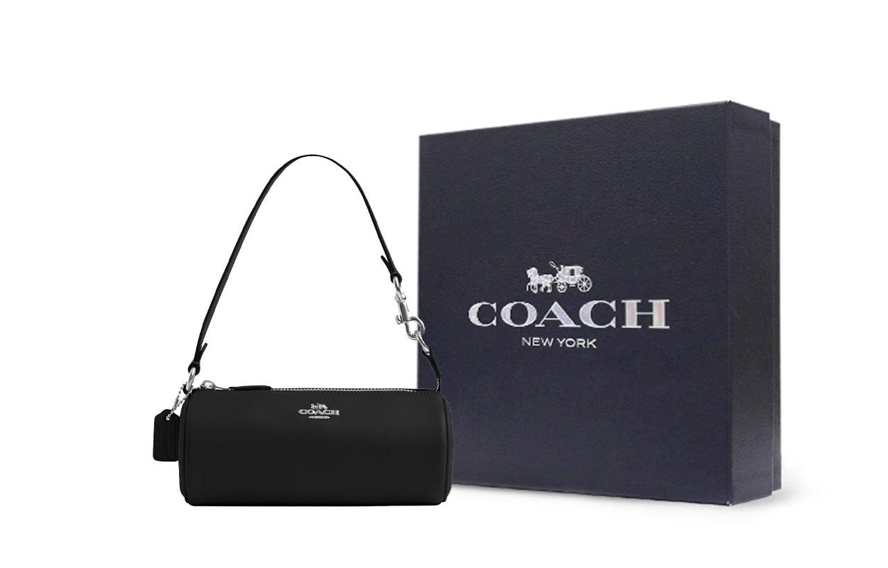 

COACH Сумка Нолита из телячьей кожи цилиндрической формы