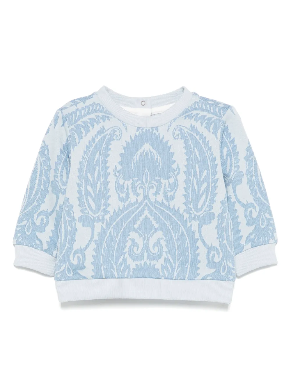 

Жаккардовая толстовка с узором ETRO KIDS, синий