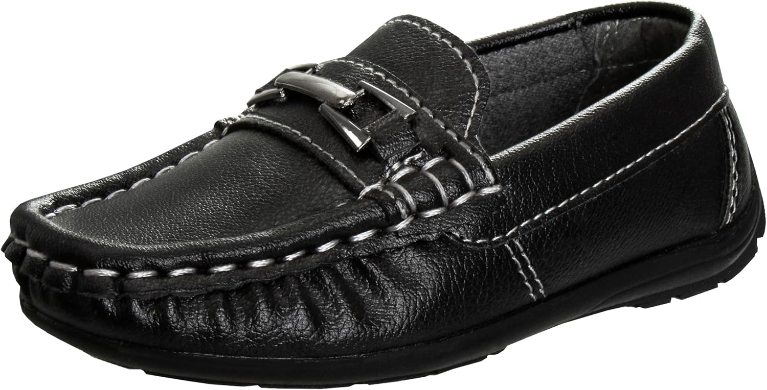 

Мокасины-лоферы Josmo Mens Slip On Boat Shoe, черный