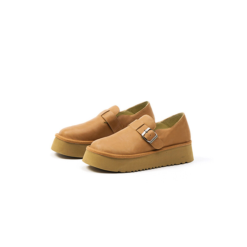 

Туфли женские повседневные Women's Casual Shoes Women's Shuxiaobei, цвет Sand Yellow