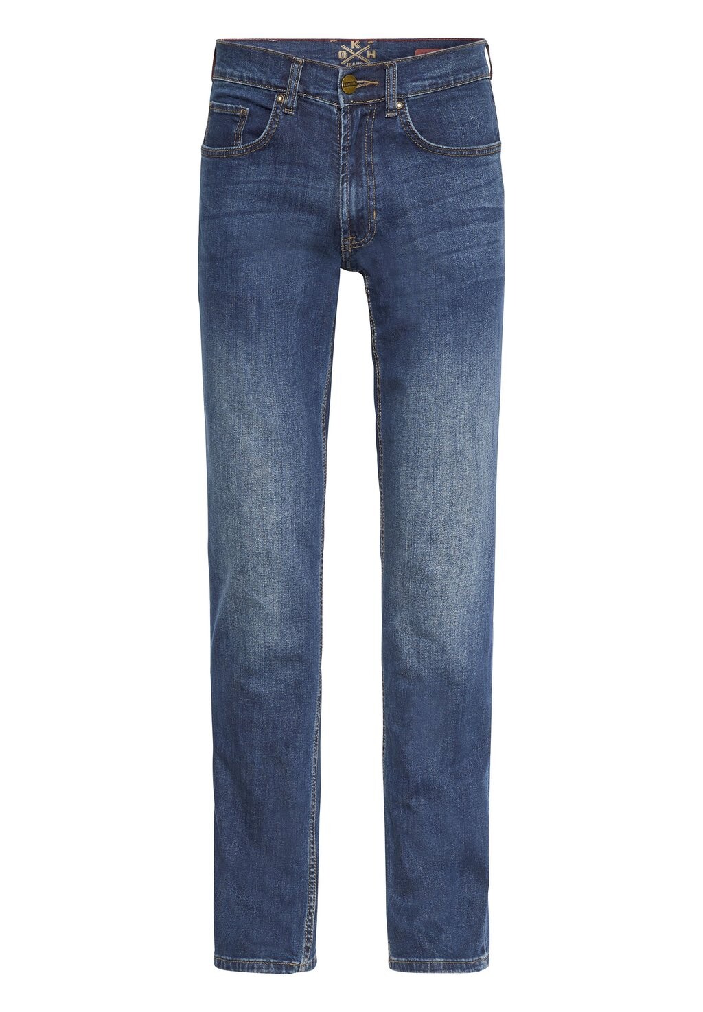 

Джинсы облегающего кроя Oklahoma Jeans, синий деним
