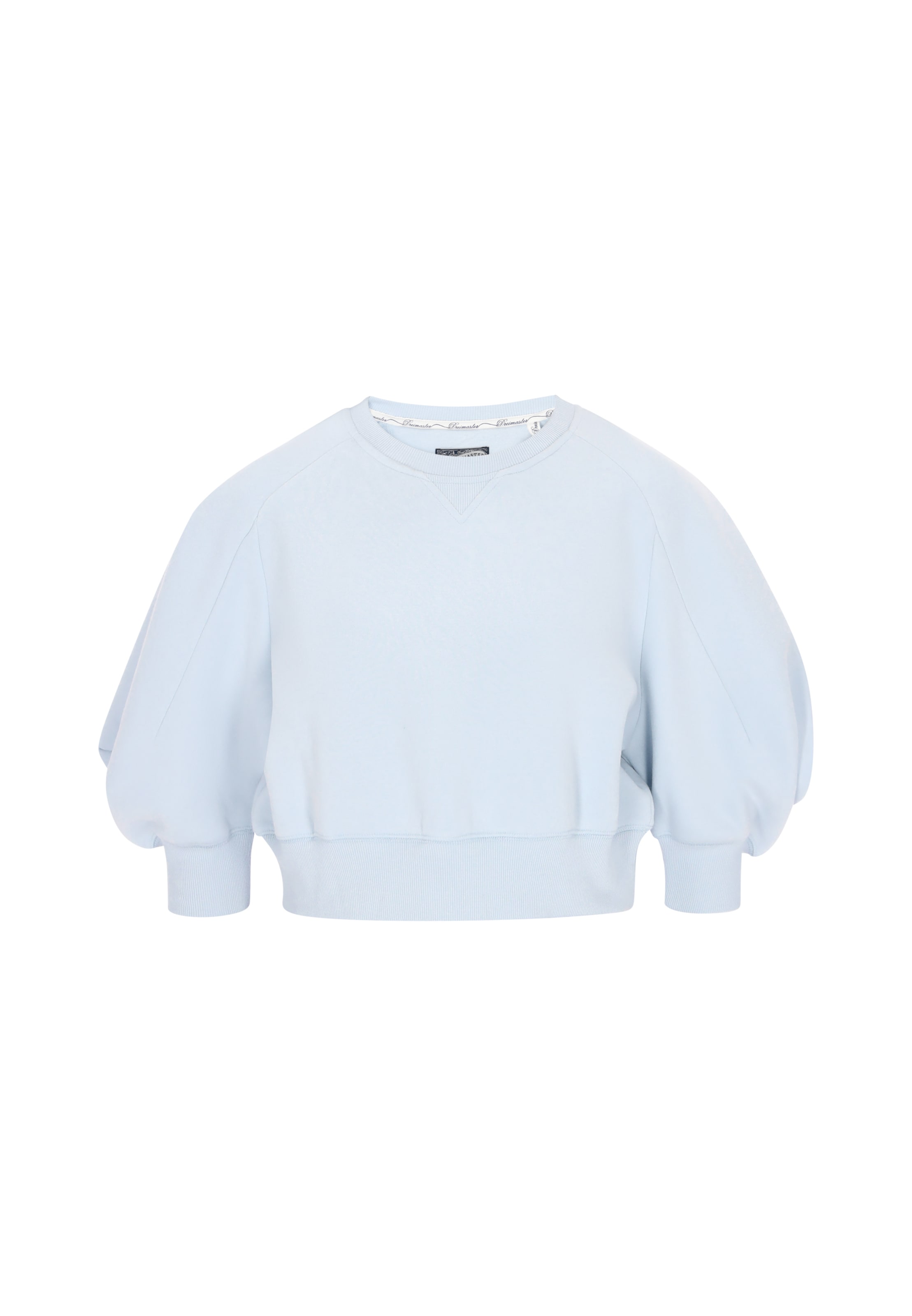 

DreiMaster Vintage Свитшот в пастельно-голубом цвете, Синий, DreiMaster Vintage Свитшот в пастельно-голубом цвете