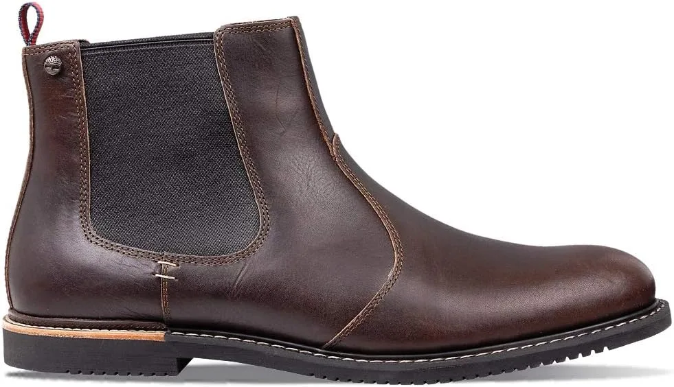 Мужские ботинки Timberland Brook Park Chelsea, черные, гладкие, один размер — фото 3