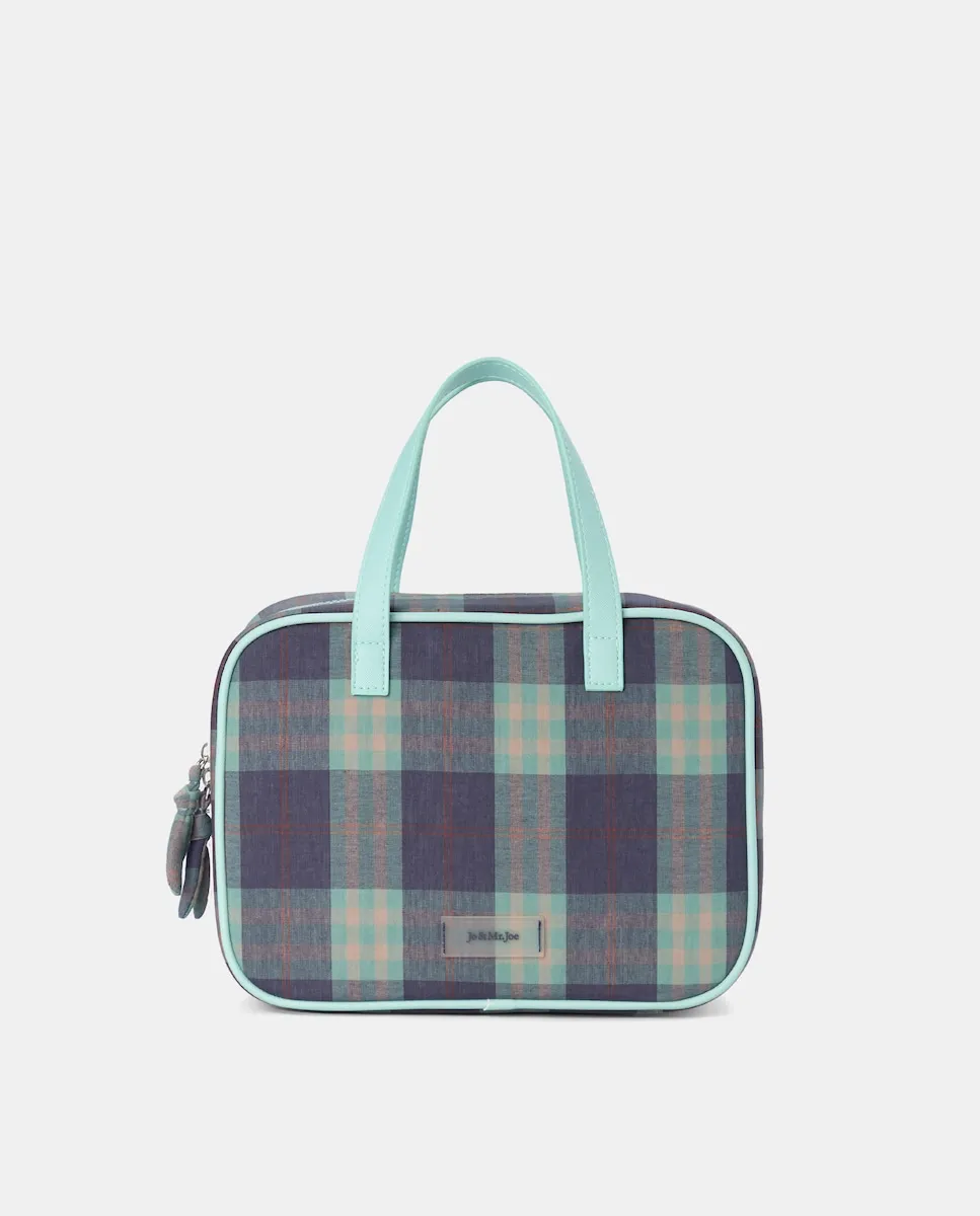 

Косметичка с принтом Jo & Mr. Joe, синий